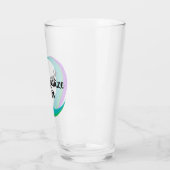 Verre Moitié-lune colorée personnalisable (Gauche)