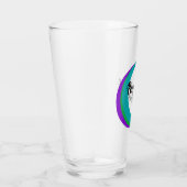 Verre Moitié-lune colorée personnalisable (Droite)