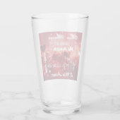Verre "Mon amour" dans différentes langues (Dos)