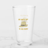 Verre Mon Casquette Off-Fedora (Devant)