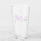 Verre Mon Chien A L'Empathie (Dos)