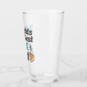 Verre Monde meilleure tante Retro (Gauche)