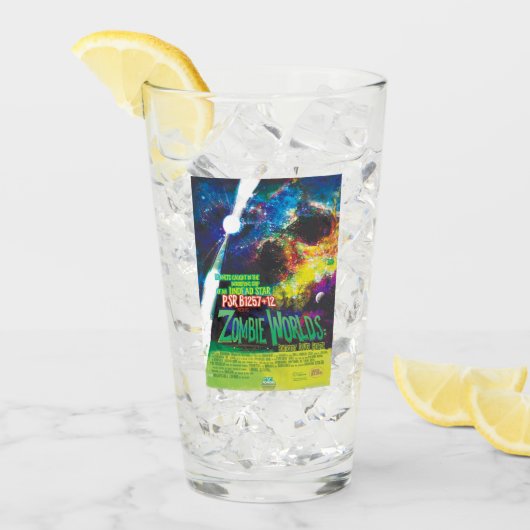 Verre Mondes Zombie Galaxie d'Halloween (Devant glace)