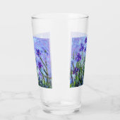 Verre Monet Lilac Irises (Gauche)