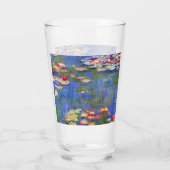 Verre Monet Water Lilies  (Dos)