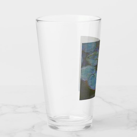 Verre Monet Water Lys Pond Nénuphars Peinture (Droite)