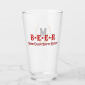Verre Monogramme "B*E*E*R" (Devant)