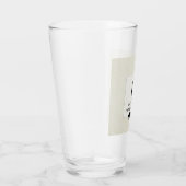 Verre Monogramme BEST MAN Groomsmen Groomsman Fleurdelis (Droite)