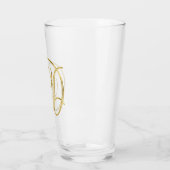 Verre Monogramme D Or (Gauche)
