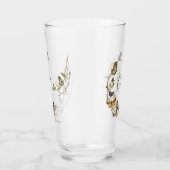 Verre Monogramme de couronne de papillons Vêtements (Droite)