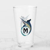 Verre Monogramme de saut d'espadon (Devant)