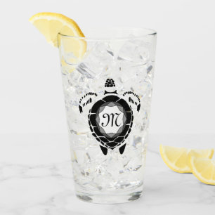 Verre Monogramme de shellback de la tortue de diamant