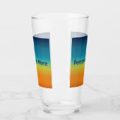 Verre Monogramme du coucher du soleil sud-ouest (Gauche)