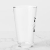 Verre Monogramme Mariage Best Man Cadeau Black personnal (Droite)