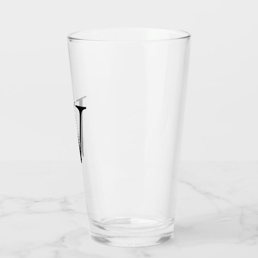 Verre Monogramme minimal (Gauche)