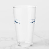 Verre Monogramme Nautique Blue Voile (Droite)