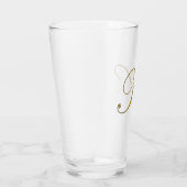Verre Monogramme or K (Droite)