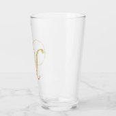 Verre Monogramme or U Glass (Gauche)