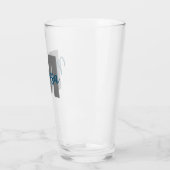 Verre Monogramme personnalisé (Gauche)