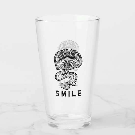 Verre Monster du sourire (Dos)