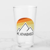 Verre Mont Athabasca Alberta Retro (Devant)