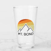 Verre Mont Bond New Hampshire Retro (Devant)