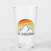Verre Mont Chocorua New Hampshire Retro (Devant)