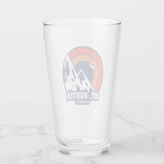 Verre Mont Hunter Alaska Sun Eagle (Dos)