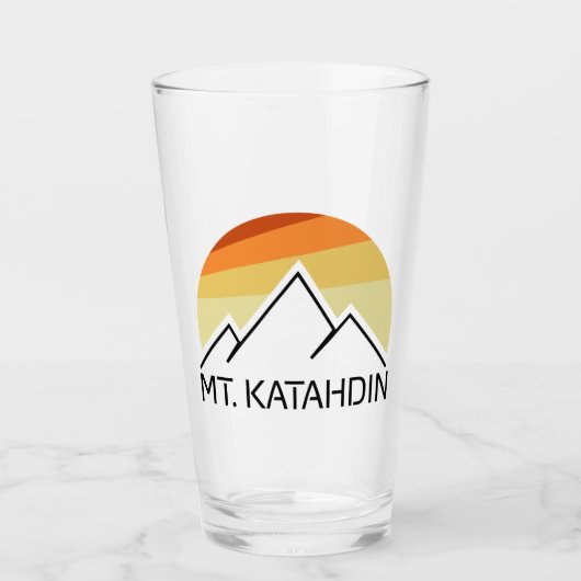 Verre Mont Katahdin Retro (Devant)