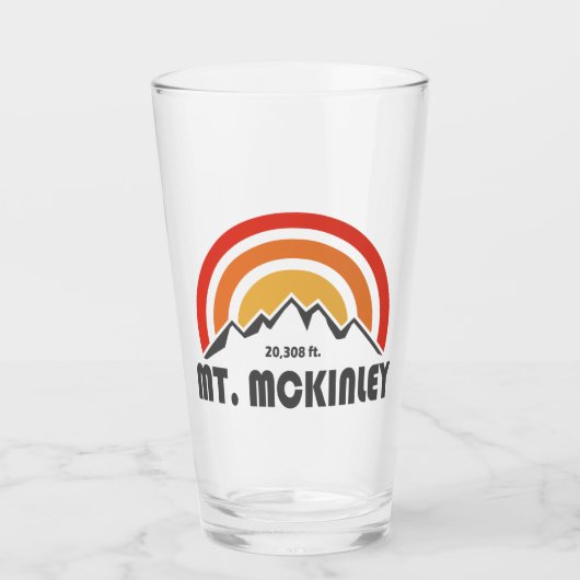 Verre Mont McKinley Alaska (Devant)