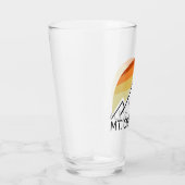 Verre Mont Osceola New Hampshire Retro (Droite)