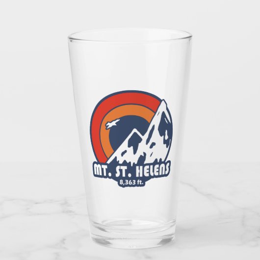 Verre Mont St. Helens Washington Sun Eagle (Devant)