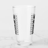 Verre Montagnes sacrées au charbon (Droite)