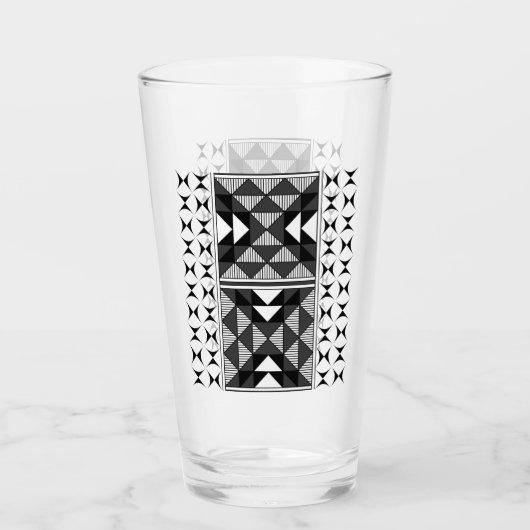 Verre Montagnes sacrées au charbon (Devant)