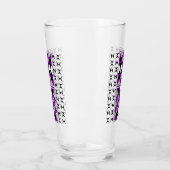 Verre Montagnes sacrées en pourpre (Gauche)
