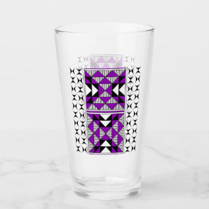 Verre Montagnes sacrées en pourpre