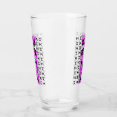 Verre Montagnes sacrées en rose (Droite)