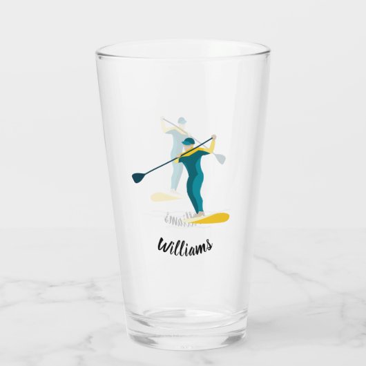 Verre Montez le pédalo (Dos)