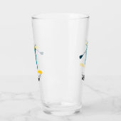 Verre Montez le pédalo (Gauche)