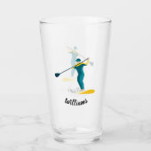 Verre Montez le pédalo (Devant)