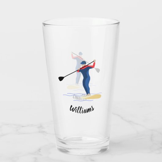 Verre Montez le pédalo (Dos)