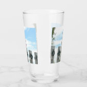 Verre Monument à Washington et mémorial 2ÈME GUERRE MOND (Gauche)