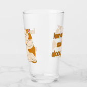 Verre Moody fat cat leave me alone  (Gauche)