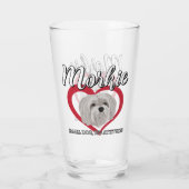 Verre Morkie - Petit Chien, Grande Attitude - 3 (Dos)