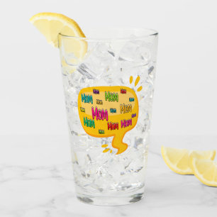 Verre Mot coloré maman avec la bulle de pensée