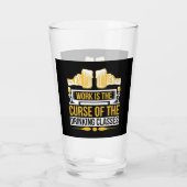 Verre mot de bière amusant (Dos)