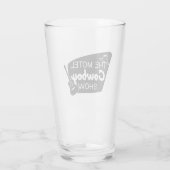 Verre Motel Cowboy Show Pint Glass (Dos)