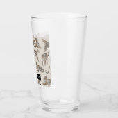 Verre Motif animal sauvage de la Jungle Leopard (Gauche)