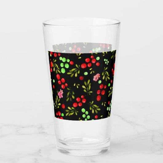 Verre Motif Berries (Dos)