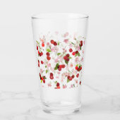 Verre Motif cerise 1 (Dos)